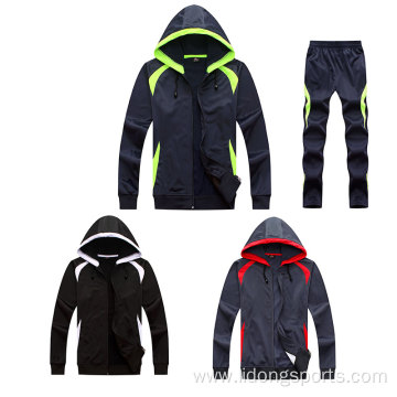 factorys custom made men hoodie tracksuit sweatsuit